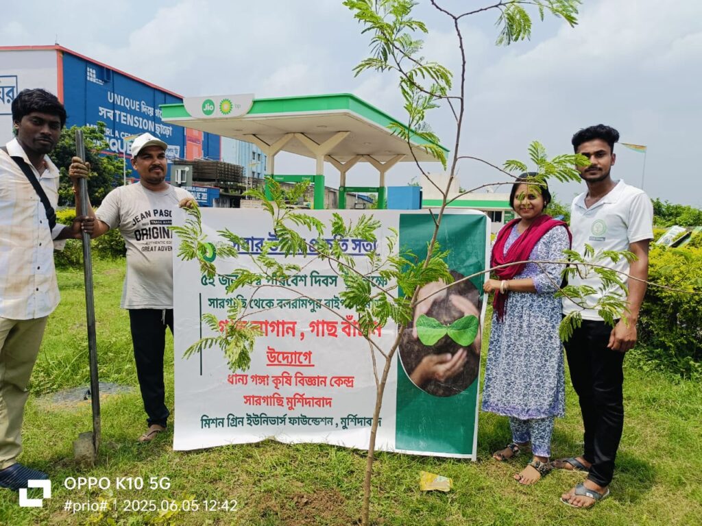 Native Tree Plantation Drive on World Environment Day 2025 🌱