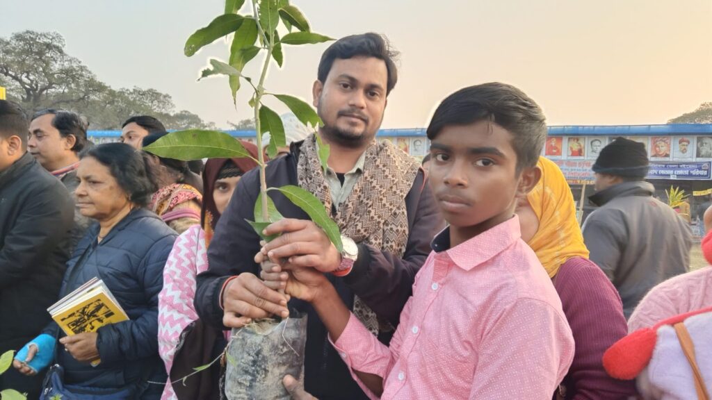 Free Plant Distribution Program at the 45th Murshidabad District Book Fair