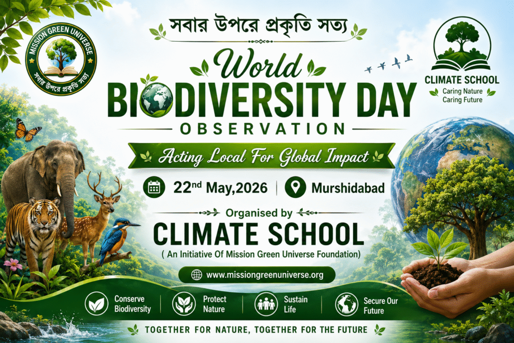 World Biodiversity Day Observation at Climate School Murshidabad